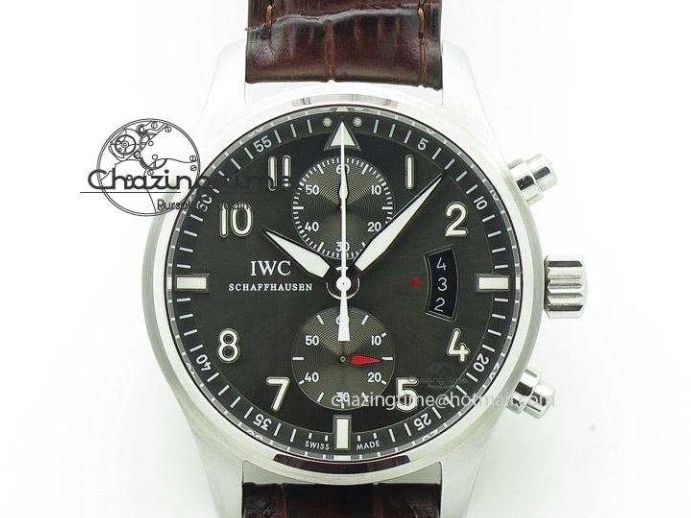 MIROTIME 0315 FastDry Portugieser Chronograph IW371615 ZF Best Edition Green Dial on SS Bracelet A7750 (Slim Movement) 7038